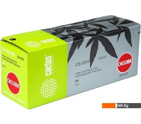  - Картриджи для принтеров и МФУ CACTUS CS-O610BK - CS-O610BK