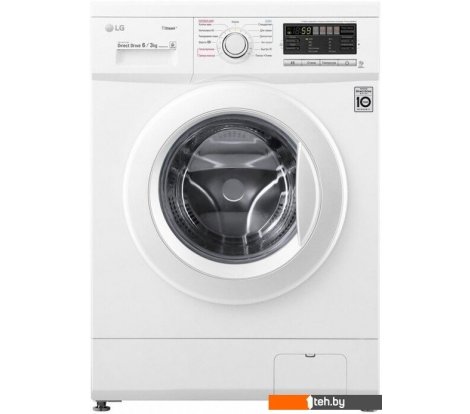  - Стиральная машина LG F1296CDS0X - F1296CDS0X