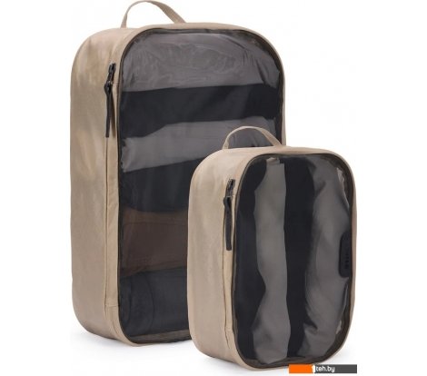  - Женские и мужские сумки Thule Packing Cube Set (S+M) с сеткой 3205579 TPCS204GB (бежевый) - Packing Cube Set (S+M) с сеткой 3205579 TPCS204GB (бежевый)