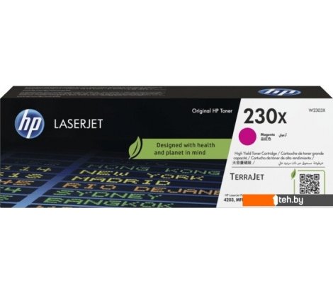  - Картриджи для принтеров и МФУ HP W2303X LaserJet Magenta - W2303X LaserJet Magenta