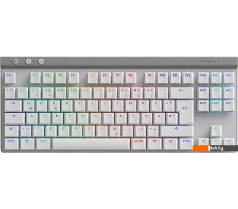  - Клавиатуры Logitech G515 Lightspeed TKL GL Linear 920-012569 (белый, нет кириллицы) - G515 Lightspeed TKL GL Linear 920-012569 (белый, нет кириллицы)
