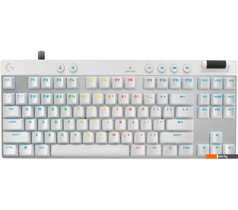  - Клавиатуры Logitech G Pro X TKL Rapid 920-013244 (белый, нет кириллицы) - G Pro X TKL Rapid 920-013244 (белый, нет кириллицы)