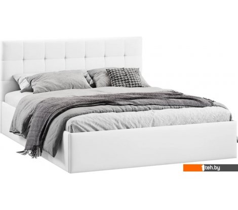  - Кровати Трия Джоли Тип 1 универсальный 180x200 (экокожа Polo white) - Джоли Тип 1 универсальный 180x200 (экокожа Polo white)