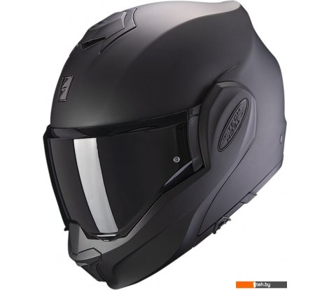  - Мотошлемы Scorpion Exo Exo-Tech Evo Solid (р. L, черный матовый) - Exo-Tech Evo Solid (р. L, черный матовый)