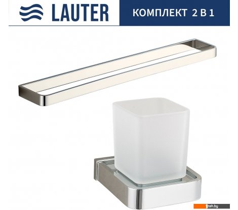 - Аксессуары для ванной и туалета Lauter 21SH7061 + 21SH8371 (Chrome, 2 предмета) - 21SH7061 + 21SH8371 (Chrome, 2 предмета)