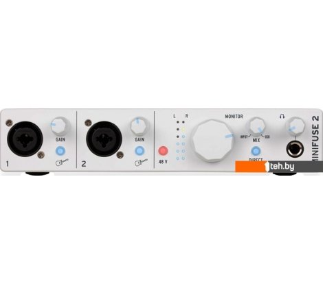  - Аудиоинтерфейсы Arturia MiniFuse 2 (белый) - MiniFuse 2 (белый)