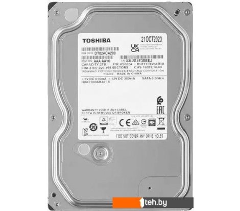  - Жесткие диски Toshiba DT02ACA200 2TB - DT02ACA200 2TB