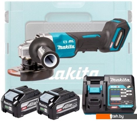  - Угловые шлифмашины (болгарки) Makita GA013GU201 (с 2-мя АКБ, кейс) - GA013GU201 (с 2-мя АКБ, кейс)