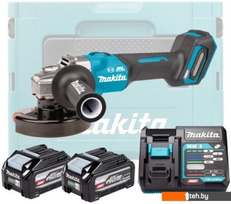  - Угловые шлифмашины (болгарки) Makita GA005GU201 (с 2-мя АКБ, кейс) - GA005GU201 (с 2-мя АКБ, кейс)