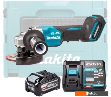  - Угловые шлифмашины (болгарки) Makita GA013GU101 (с 1-им АКБ, кейс) - GA013GU101 (с 1-им АКБ, кейс)