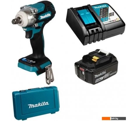  - Шуруповерты, гайковерты, электроотвертки Makita DTW300RT (с 1-им АКБ, кейс) - DTW300RT (с 1-им АКБ, кейс)