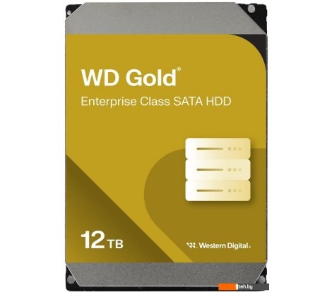  - Жесткие диски WD Gold 12TB WD122KRYZ - Gold 12TB WD122KRYZ
