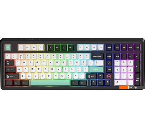  - Клавиатуры Ajazz AK980 V2 (черный/белый/бирюзовый, Ajazz Flying Fish) - AK980 V2 (черный/белый/бирюзовый, Ajazz Flying Fish)
