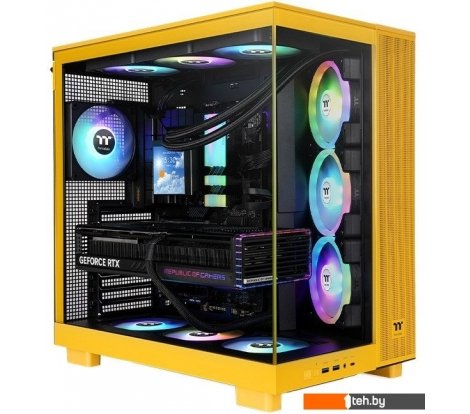  - Корпуса Thermaltake View 380 XL TG ARGB Bumblebee CA-11E-00M4WN-00 - View 380 XL TG ARGB Bumblebee CA-11E-00M4WN-00