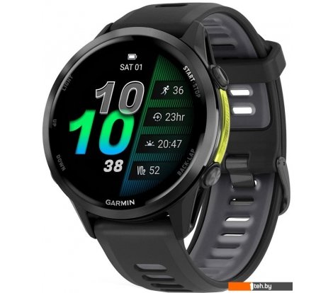  - Умные часы и браслеты Garmin Forerunner 970 47 мм (темно-серый/серый) - Forerunner 970 47 мм (темно-серый/серый)