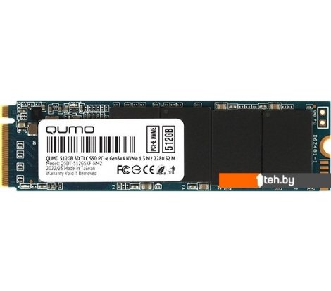  - SSD QUMO Novation M2 NVMe 512GB Q3DT-512GSKF-NM2 - Novation M2 NVMe 512GB Q3DT-512GSKF-NM2