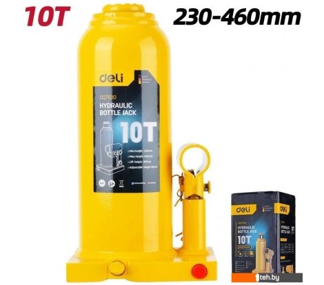  - Домкраты Deli DQ71010 10т - DQ71010 10т