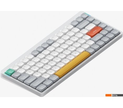  - Клавиатуры NuPhy Air75 V2 Ionic White (Gateron Low Profile Red 2.0) - Air75 V2 Ionic White (Gateron Low Profile Red 2.0)