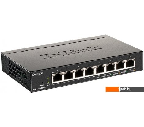  - Коммутаторы D-Link DGS-1100-08PV2/A4A - DGS-1100-08PV2/A4A