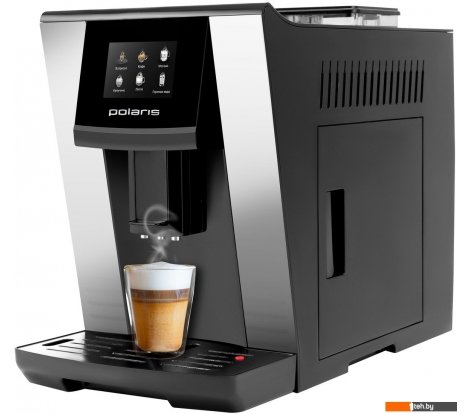  - Кофеварки и кофемашины Polaris PACM 2065AC (черный/серебристый) - PACM 2065AC (черный/серебристый)