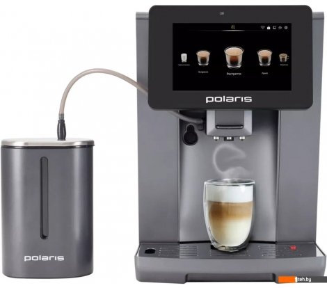  - Кофеварки и кофемашины Polaris PACM 2085GC WIFI IQ Home (Графитовый) - PACM 2085GC WIFI IQ Home (Графитовый)
