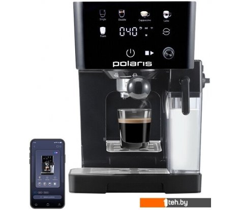  - Кофеварки и кофемашины Polaris PCM 1560 Wi-Fi IQ Home - PCM 1560 Wi-Fi IQ Home