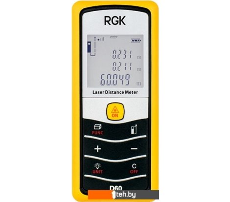  - Лазерные дальномеры RGK D60 - D60
