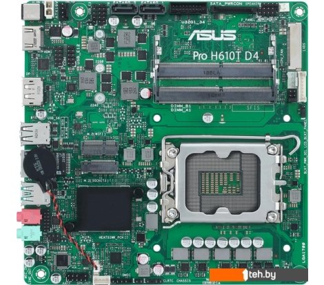  - Материнские платы ASUS Pro H610T D4-CSM - Pro H610T D4-CSM
