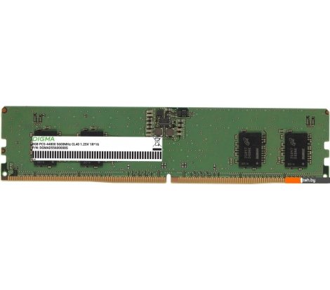  - Оперативная память Digma 8ГБ DDR5 5600 МГц DGMAD55600008S - 8ГБ DDR5 5600 МГц DGMAD55600008S