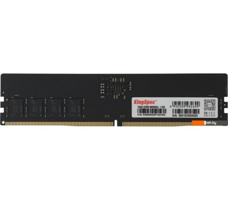  - Оперативная память KingSpec 16ГБ DDR5 6000 МГц KS6000D5P12516G - 16ГБ DDR5 6000 МГц KS6000D5P12516G