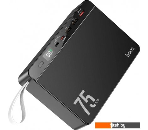  - Портативные зарядные устройства Hoco J94 Overlord 75000mAh (черный) - J94 Overlord 75000mAh (черный)