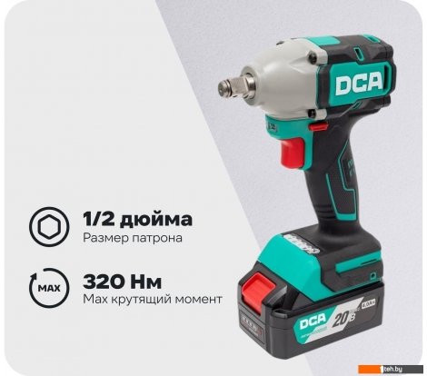  - Шуруповерты, гайковерты, электроотвертки DCA ADPB320 Type EM (с 2-мя АКБ, кейс) - ADPB320 Type EM (с 2-мя АКБ, кейс)