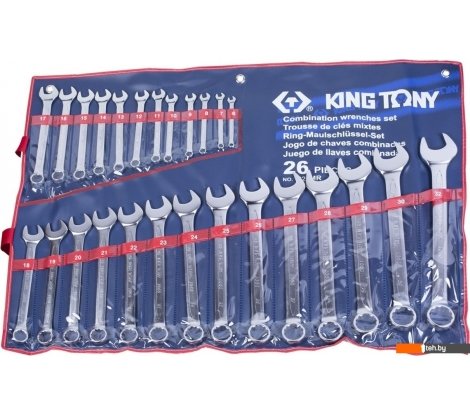  - Наборы инструментов King Tony 1226MR (26 предметов) - 1226MR (26 предметов)