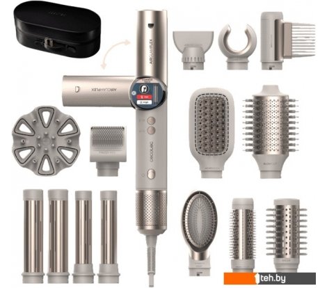  - Стайлеры Cecotec AirGlam 14 в 1 Flex Champagne 114727 - AirGlam 14 в 1 Flex Champagne 114727