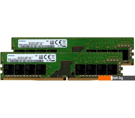  - Оперативная память Samsung 16GB DDR4 PC4-25600 M378A2G43AB3-CWE - 16GB DDR4 PC4-25600 M378A2G43AB3-CWE