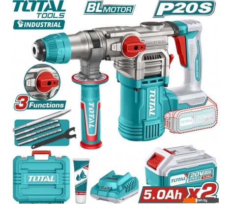  - Перфораторы Total TRHLI202885 (с 1-им АКБ, кейс) - TRHLI202885 (с 1-им АКБ, кейс)