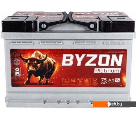  - Автомобильные аккумуляторы BYZON Platinum R+ (75 А·ч) - Platinum R+ (75 А·ч)