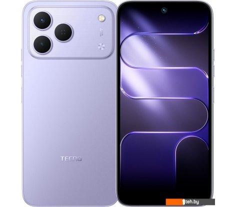 - Мобильные телефоны Tecno Spark 50 KN4n 8GB/256GB (фиолетовый) - Spark 50 KN4n 8GB/256GB (фиолетовый)