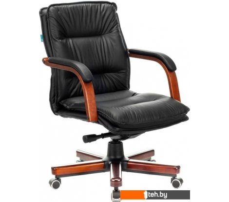  - Офисные кресла и стулья Бюрократ T-9927WALNUT-LOW (черный) - T-9927WALNUT-LOW (черный)
