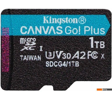  - Карты памяти Kingston Canvas Go! Plus microSDXC 1TB SDCG4/1TBSP - Canvas Go! Plus microSDXC 1TB SDCG4/1TBSP