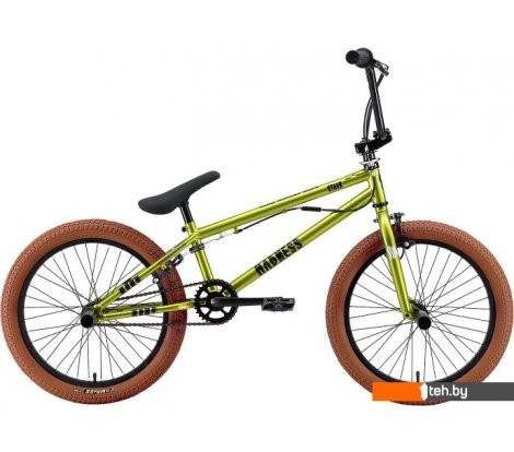  - Велосипеды Stark Madness BMX 2 2025 (ярко-зеленый/черный/песочный) - Madness BMX 2 2025 (ярко-зеленый/черный/песочный)