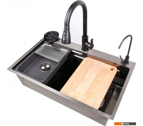  - Кухонные мойки Saniteco LD0193 (60х45) - LD0193 (60х45)