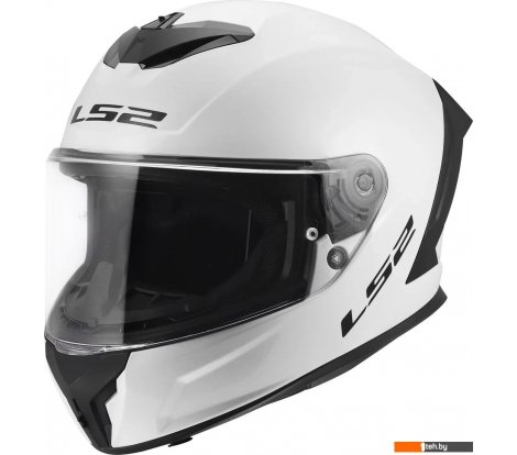  - Мотошлемы LS2 FF820 Rapid III Solid (XXL, белый глянцевый) - FF820 Rapid III Solid (XXL, белый глянцевый)