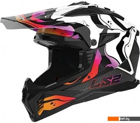  - Мотошлемы LS2 MX708 Fast II Wash (3XL, белый) - MX708 Fast II Wash (3XL, белый)