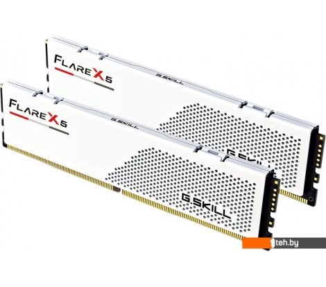  - Оперативная память G.Skill Flare X5 2x32ГБ DDR5 6000 МГц F5-6000J3636F32GX2-FX5W - Flare X5 2x32ГБ DDR5 6000 МГц F5-6000J3636F32GX2-FX5W