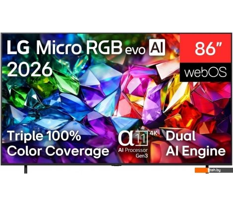  - Телевизоры LG Micro RGB evo AI 86MRGB96B6B - Micro RGB evo AI 86MRGB96B6B