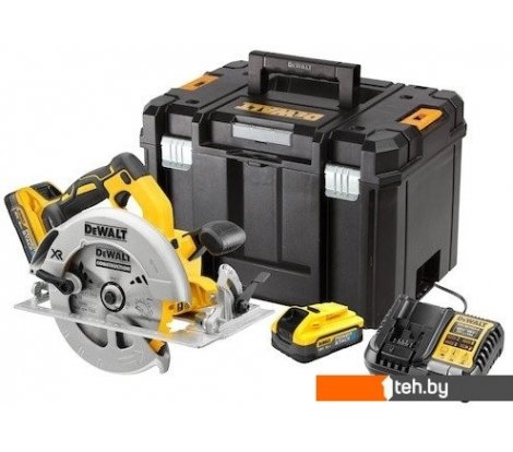  - Циркулярные, торцовочные и сабельные пилы DeWalt DCS570H2T (с 2-мя АКБ, кейс) - DCS570H2T (с 2-мя АКБ, кейс)