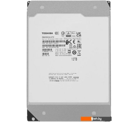  - Жесткие диски Toshiba MG Series 12TB MG09SCA12TE - MG Series 12TB MG09SCA12TE