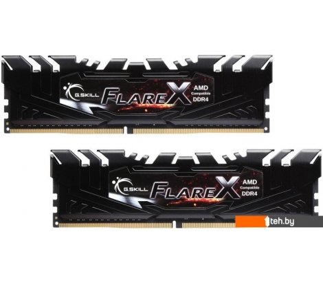  - Оперативная память G.Skill Flare X 2x8GB DDR4 PC4-25600 F4-3200C16D-16GFX - Flare X 2x8GB DDR4 PC4-25600 F4-3200C16D-16GFX