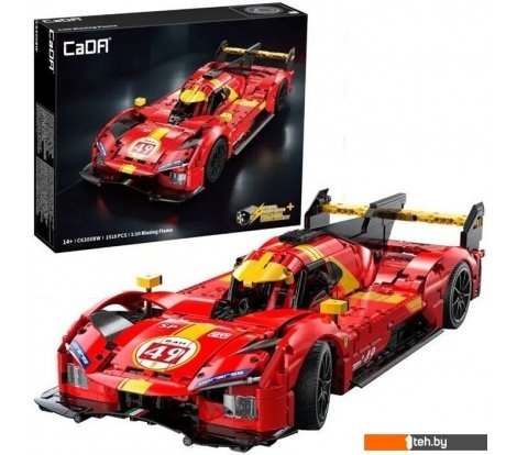  - Конструкторы CaDa Гоночный автомобиль Blazing Flame C63008W - Гоночный автомобиль Blazing Flame C63008W
